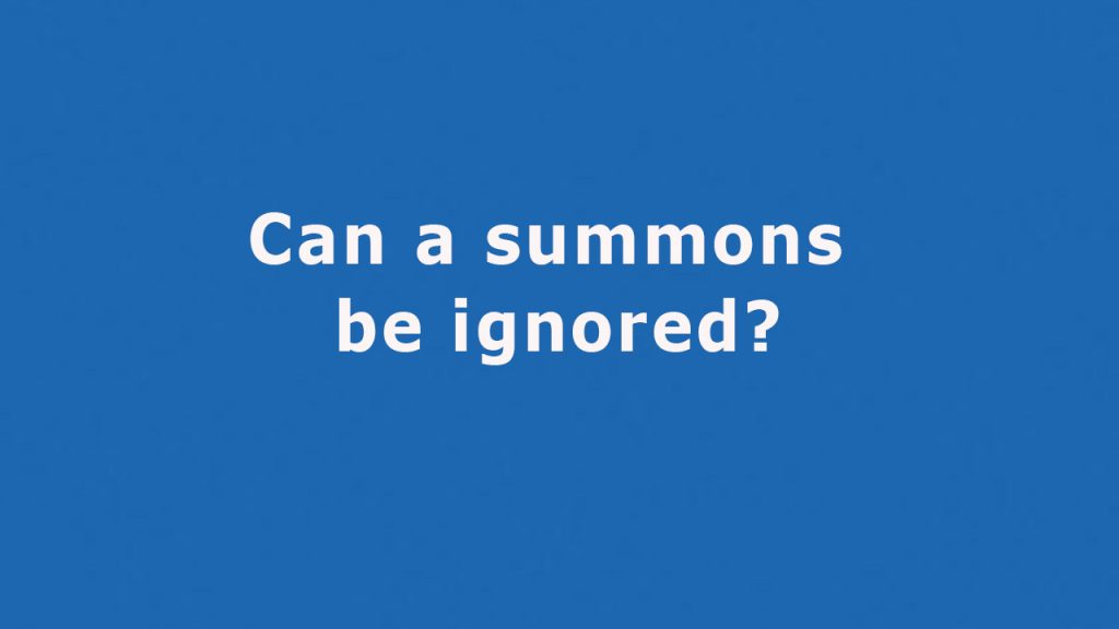 Can I Ignore a Summons? 5 Shocking Court Consequences 9 Question: Can I Ignore a Summons? 5 Shocking Court Consequences