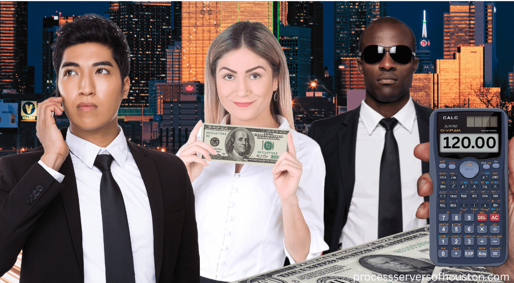 How Much Does a Process Server Cost in Houston, TX?