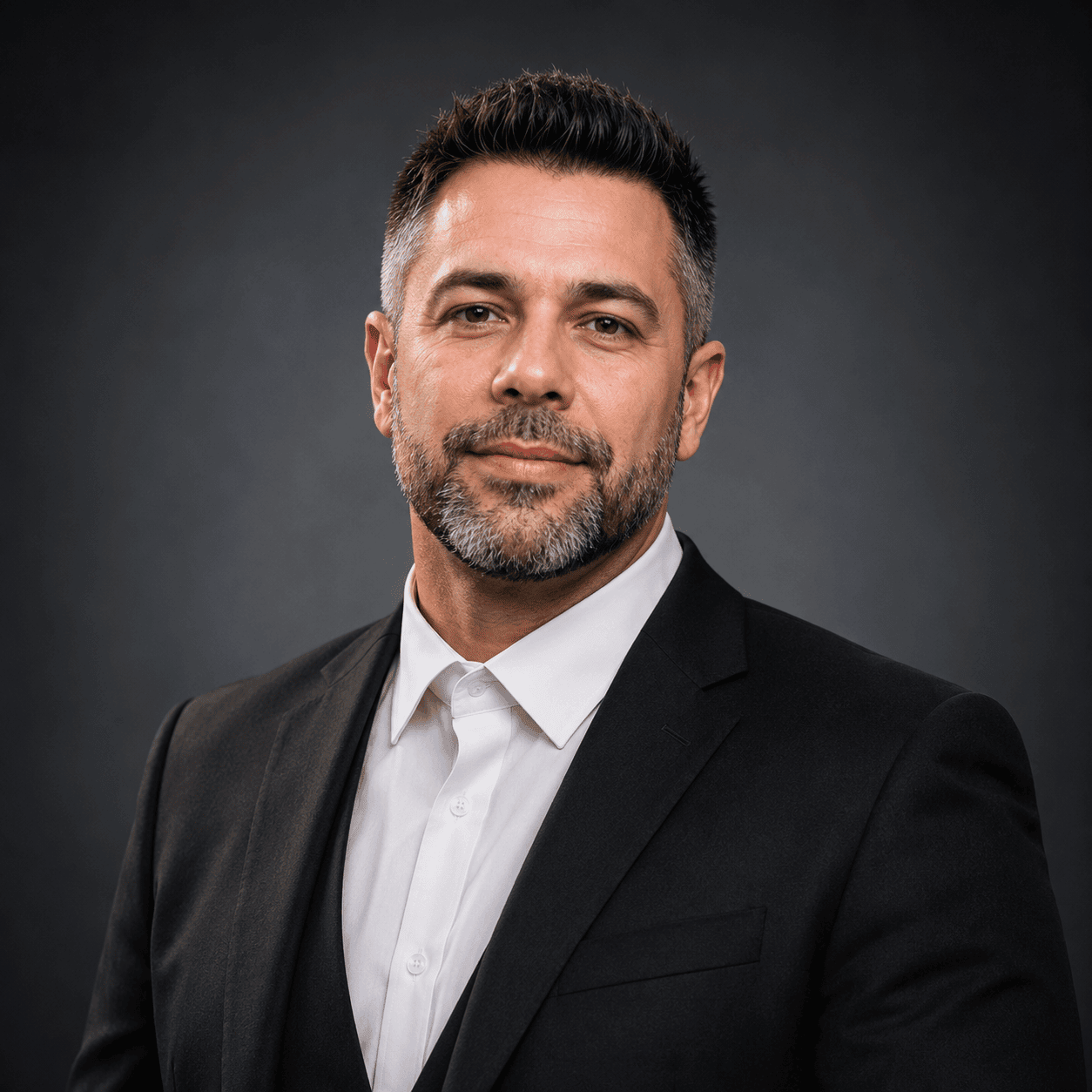 Professional portrait of Oleg Molchanov, founder of Houston Process Servers, LLC, JBCC Certified Texas Process Server, Texas Notary Public, and litigation support professional serving Houston law firms.